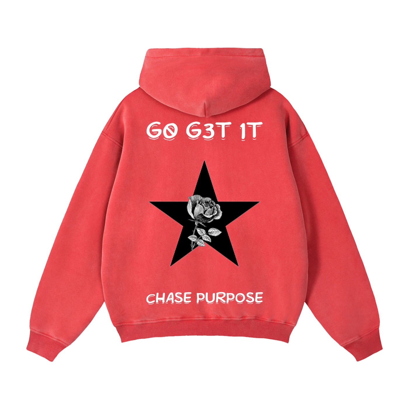 Zip-Through Boxy Fleece Hoodie