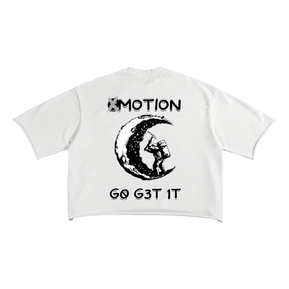 French Terry Raw Edge T-Shirt