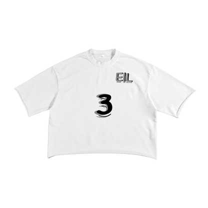 French Terry Raw Edge T-Shirt