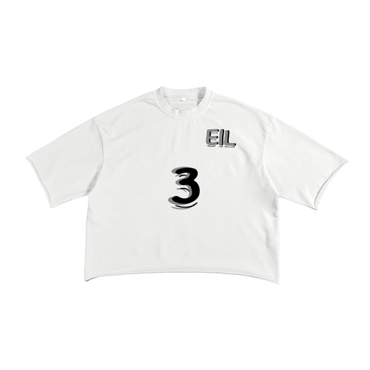 French Terry Raw Edge T-Shirt