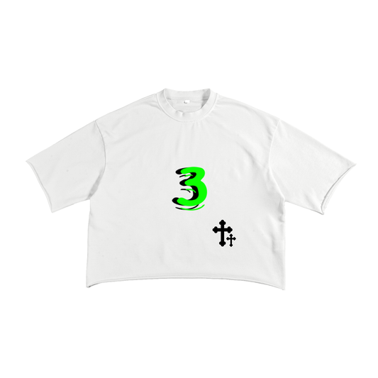 French Terry Raw Edge T-Shirt