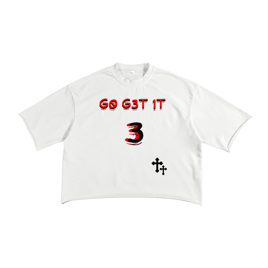 French Terry Raw Edge T-Shirt